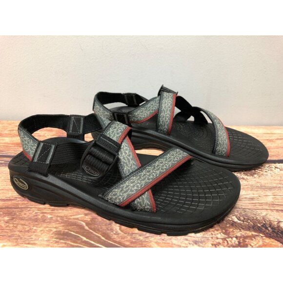 Chaco ZVOLV Gray Ecotread Hiking Sport Sandals Mens 10 (t8p) - Picture 3 of 9